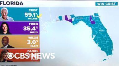 CBS News projects Charlie Crist wins Democratic nomination for governor