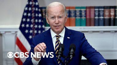 Watch Live: Biden details “Safer America Plan” to address gun crime | CBS News