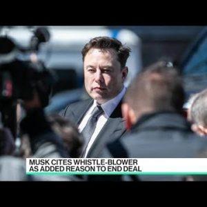 Musk, Twitter Spar Over Whistle-Blower