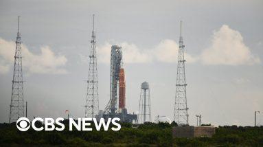 Watch Live: NASA discusses issues that led to Artemis 1 launch postponement | CBS News