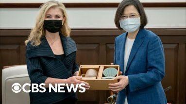Senator Marsha Blackburn visits Taiwan amid tensions between U.S., China