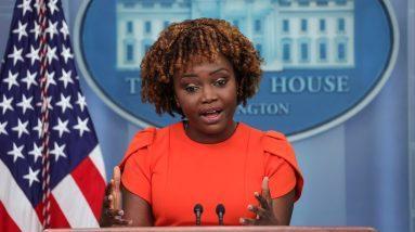 Watch Live: White House press secretary Karine Jean-Pierre holds briefing | CBS News