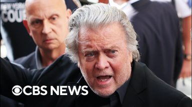 Steve Bannon faces New York state charges in border wall fundraising case | full video