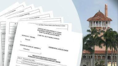 Detailed inventory of items seized from Mar-a-Lago unsealed