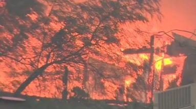 Extreme heat exacerbates Southern California's Fairview Fire
