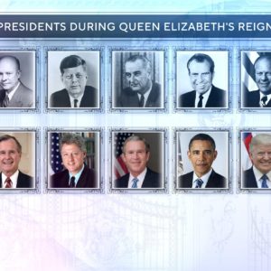 A look at some historical events which occurred during the 70-year reign of Queen Elizabeth II