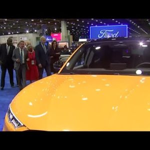 Ford CEO Jim Farley on electric vehicle investments and unveiling the new Mustang