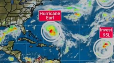 Earl could strengthen into first major hurricane in the Atlantic this season