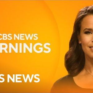 LIVE: Top stories and breaking news on October 4 | CBS News Mornings