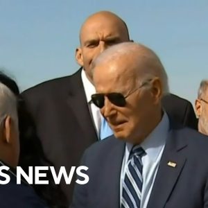 President Biden travels to Pennsylvania to campaign for Democrats