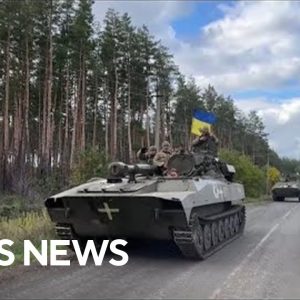 Ukrainian troops push Russian forces further back in eastern Ukraine