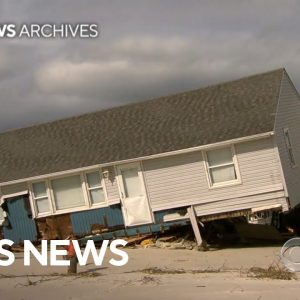 A look back at Superstorm Sandy's devastation in New Jersey | CBS News Archives