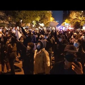 Impact of China's Protests on Apple Production