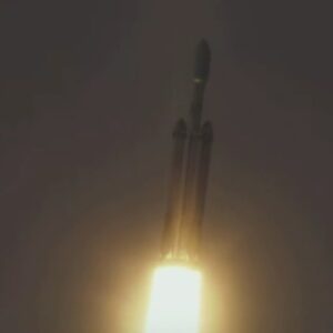 SpaceX Falcon Heavy rocket launches a payload for Space Force
