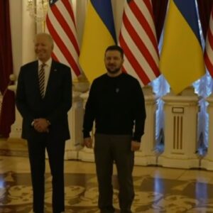 President Biden makes unannounced visit to Ukraine