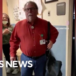 Co-workers throw expecting grandfather a "grandpa shower"