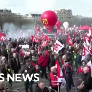 Controversial French pension reform legislation pushed through without parliamentary vote