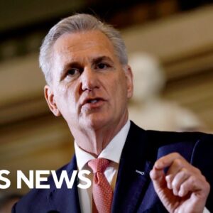Watch Live: House Speaker Kevin McCarthy discusses economy at New York Stock Exchange | CBS News