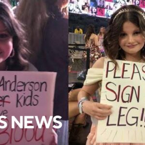 14-year-old cancer survivor receives a Swiftie's ultimate surprise