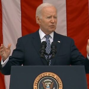 Biden's Memorial Day address honors troops who "sacrificed everything to keep democracy safe and …