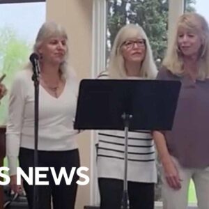 Sisters sing for brother with Down syndrome on 60th birthday