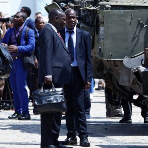 African peace delegation meets with Zelenskyy as Russia attacks Kyiv