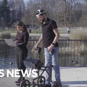 Experimental surgery helps paralyzed Dutch man get back on his feet