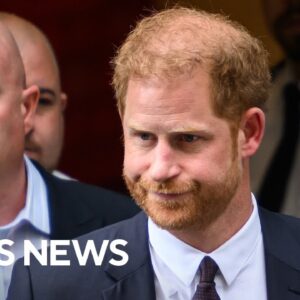 Prince Harry takes the stand against U.K. tabloid media