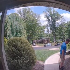 Sonic boom caught on camera in Virginia