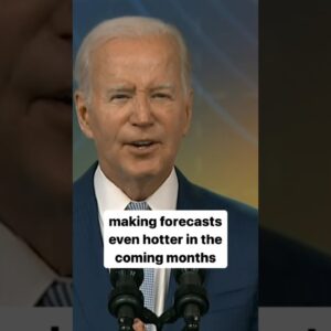Biden on how climate change is affecting extreme heat #shorts