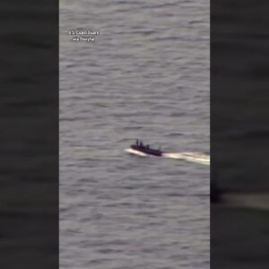 25-year-old rescued after weekend stranded off Florida coast in open water #shorts