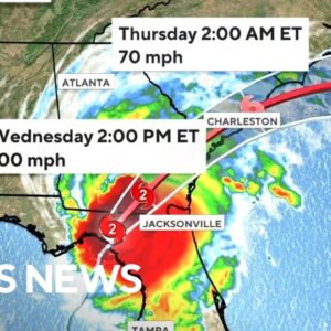 Inland Florida conditions deteriorating as Hurricane Idalia moves through