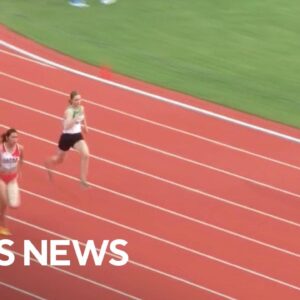 Untrained sprinter finishes last at world race, prompting athletics chief suspension