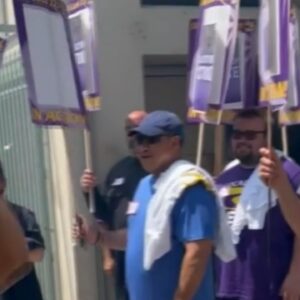 More than 11,000 Los Angeles city workers go on 1-day strike