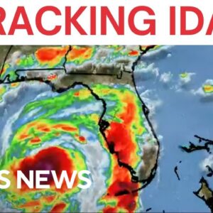 Radar shows Hurricane Idalia's path toward Florida