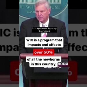 Food benefits for millions of low-income women and children could be denied by shutdown #shorts