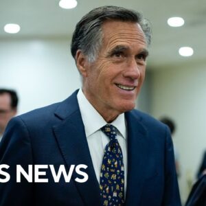Sen. Mitt Romney says he won't seek reelection in 2024