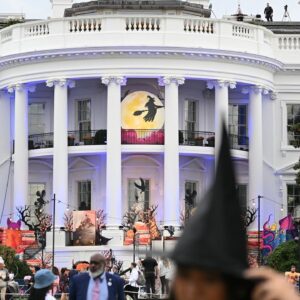 Watch Live: President Biden and first lady Jill Biden host Halloween event at White House | CBS News