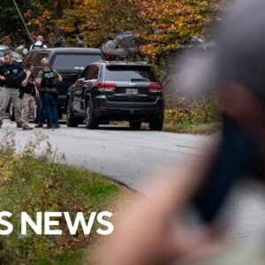 Divers scouring river during search for Maine mass shooting suspect