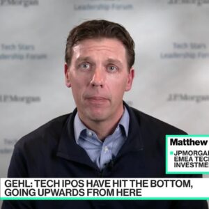 JPMorgan's Gehl: Positive Outlook for Tech IPOs