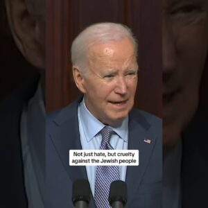 Biden speaks to Jewish community leaders about Hamas' attack on Israel #shorts