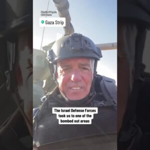 Inside the Gaza strip with the IDF #shorts