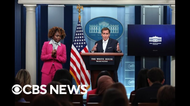 White House discusses Israel-Hamas cease-fire extension, more at briefing | full video