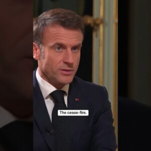 French President Emmanuel Macron calls for ceasefire between Israel and Hamas #shorts
