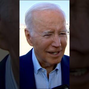 Biden says he wishes House would "just get to work" with government shutdown looming #shorts