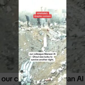 Desperate search for survivors after Israeli airstrikes in Gaza #shorts