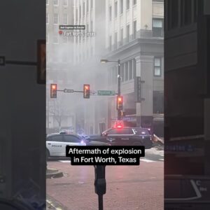 At least 20 people were injured as a result of a suspected gas explosion in Fort Worth #shorts