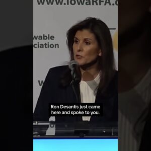 DeSantis and Haley keep icy rivalry on campaign trail after debate #shorts