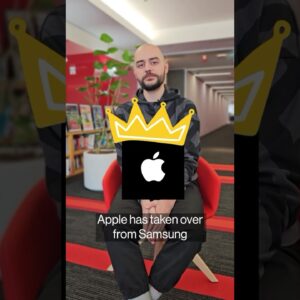 #apple is now the world’s biggest smartphone maker #technology #shorts