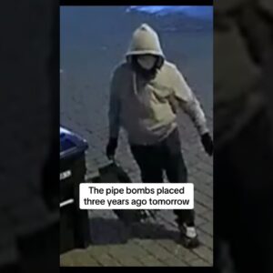 Capitol Hill pipe bomb suspect still loose #shorts